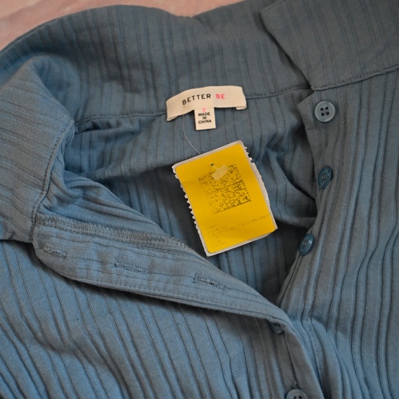 Better Be / Dolls Kill Ribbed Bodycon Polo Dress – Size S – NWT - Picture 5 of 5